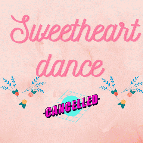 Due to COVID-19, this years sweetheart dance has been canceled. However, we will still be having the sweetheart talent show at the Civic Center.