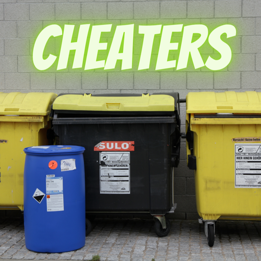 In 2017-18, the Astros used a system of cheating built around trash cans. Image provided by Canva.