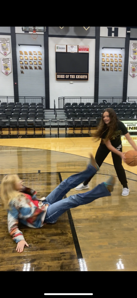 Trinidy Brawley breaks Layla Reeders ankles with a vicious crossover.