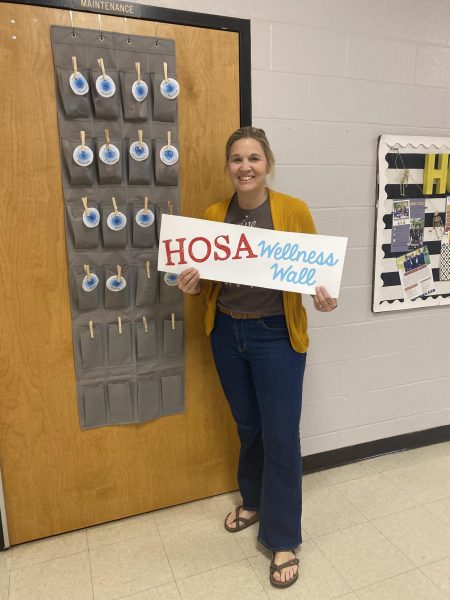 HOSA’s Wellness Wall: A New Resource for FHS Students