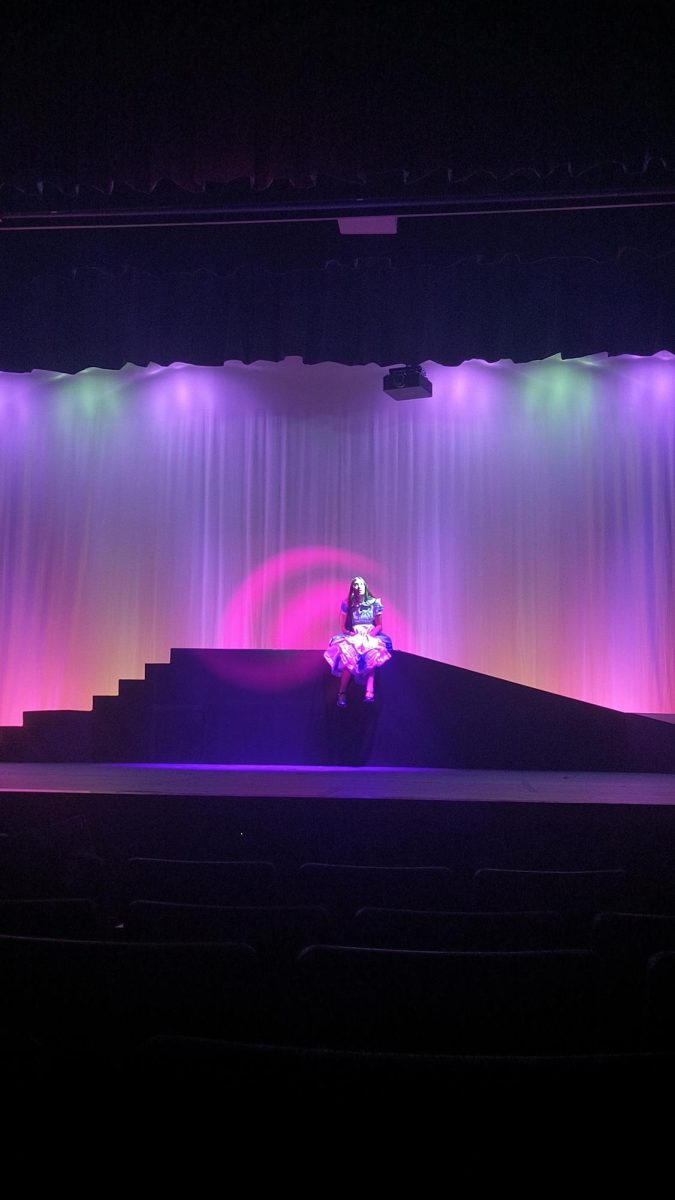Lighting fills the stage with Life. Camilla Northam ran the lights November 4th.